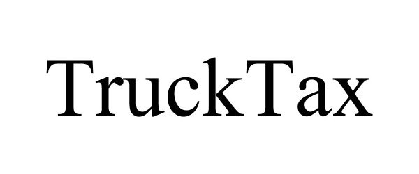 Trademark Logo TRUCKTAX