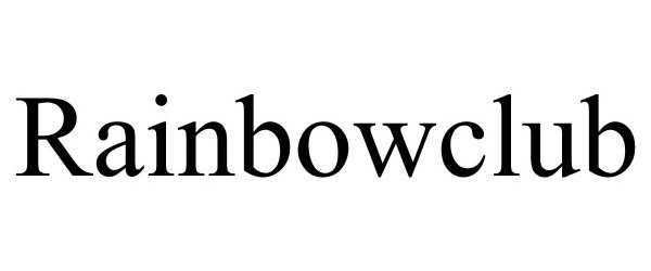 Trademark Logo RAINBOWCLUB