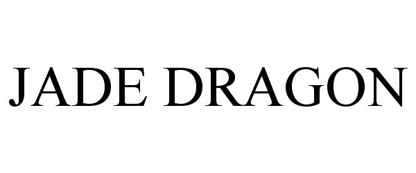 Trademark Logo JADE DRAGON