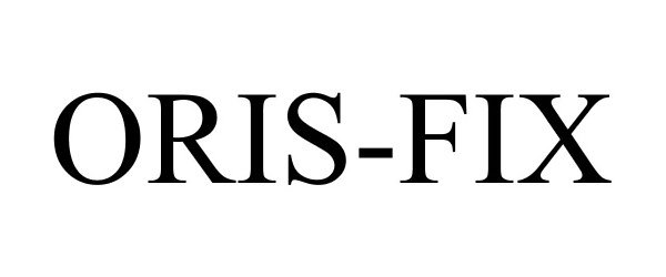 Trademark Logo ORIS-FIX