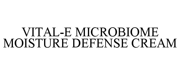  VITAL-E MICROBIOME MOISTURE DEFENSE CREAM