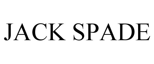 JACK SPADE - Kate Spade Llc Trademark Registration