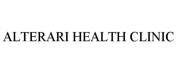  ALTERARI HEALTH CLINIC