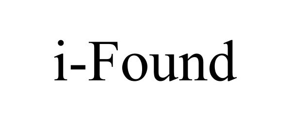 Trademark Logo I-FOUND