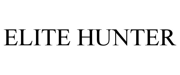 Trademark Logo ELITE HUNTER