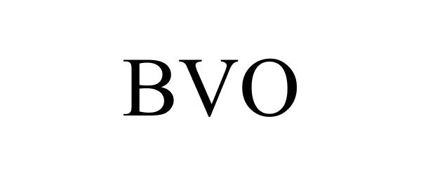 Trademark Logo BVO