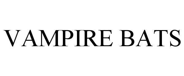 Trademark Logo VAMPIRE BATS