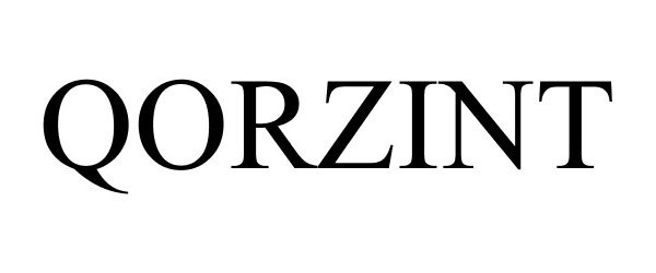 Trademark Logo QORZINT