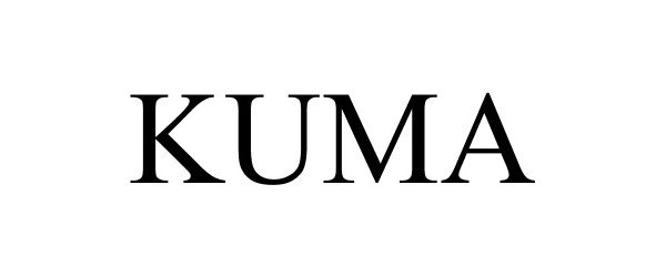 Trademark Logo KUMA