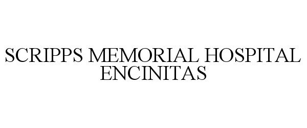  SCRIPPS MEMORIAL HOSPITAL ENCINITAS
