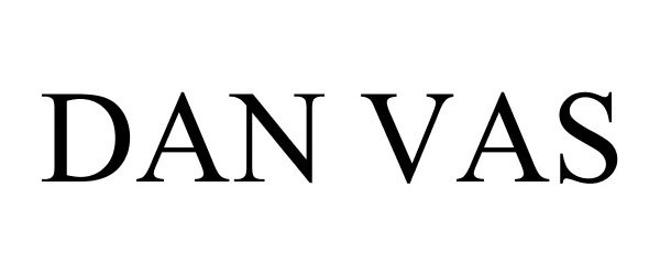 Trademark Logo DAN VAS
