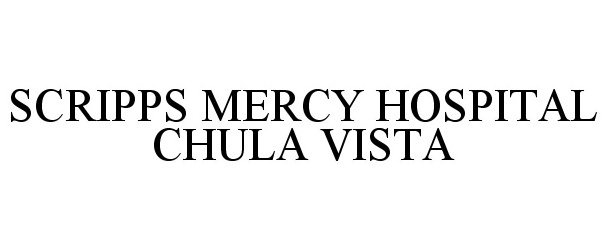  SCRIPPS MERCY HOSPITAL CHULA VISTA