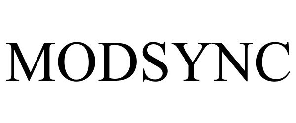 Trademark Logo MODSYNC