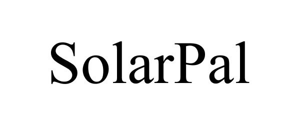 Trademark Logo SOLARPAL