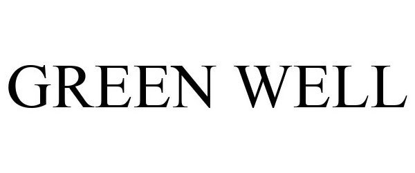 Trademark Logo GREENWELL