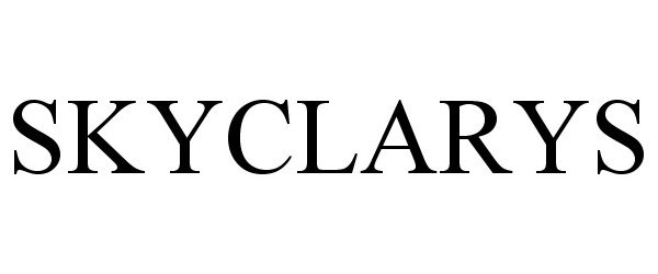 Trademark Logo SKYCLARYS