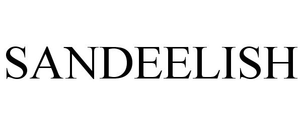 Trademark Logo SANDEELISH