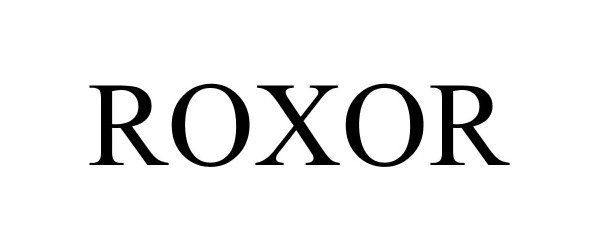 Trademark Logo ROXOR