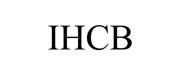 Trademark Logo IHCB
