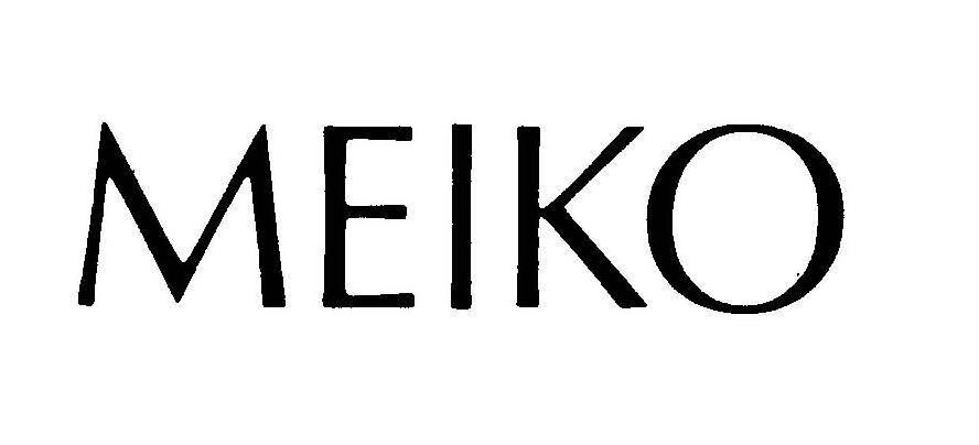 Trademark Logo MEIKO