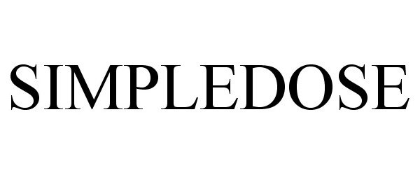 Trademark Logo SIMPLEDOSE