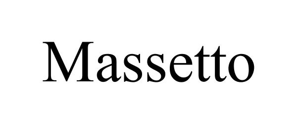 Trademark Logo MASSETTO