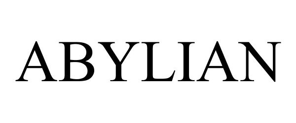 Trademark Logo ABYLIAN