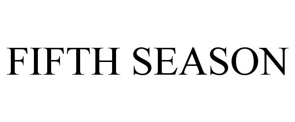 Trademark Logo FIFTH SEASON