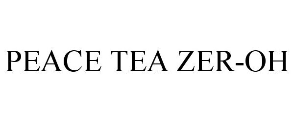  PEACE TEA ZER-OH