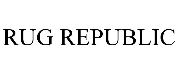 Trademark Logo RUG REPUBLIC