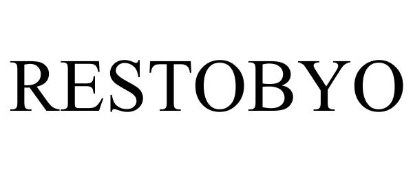 Trademark Logo RESTOBYO