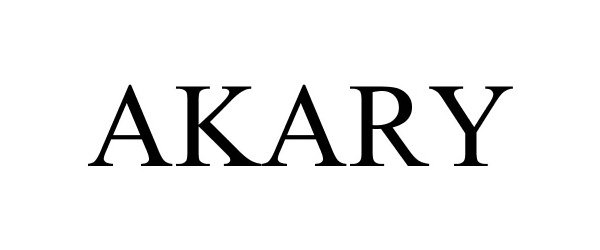 Trademark Logo AKARY