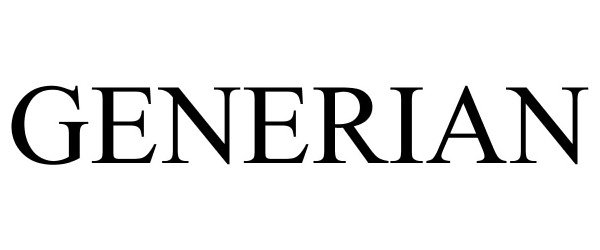Trademark Logo GENERIAN