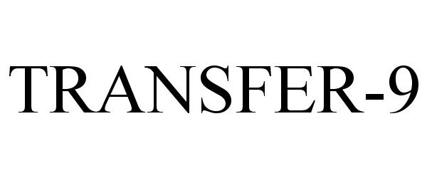 Trademark Logo TRANSFER-9