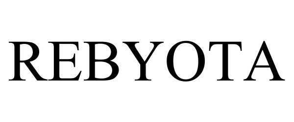 Trademark Logo REBYOTA