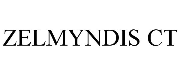 Trademark Logo ZELMYNDIS CT