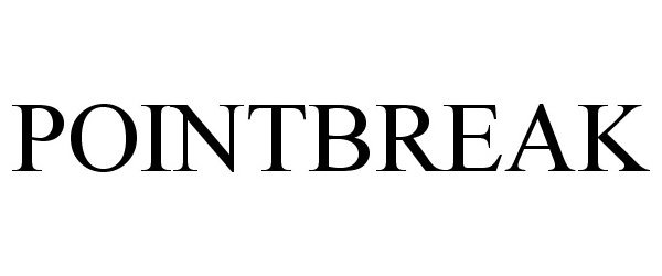 Trademark Logo POINTBREAK