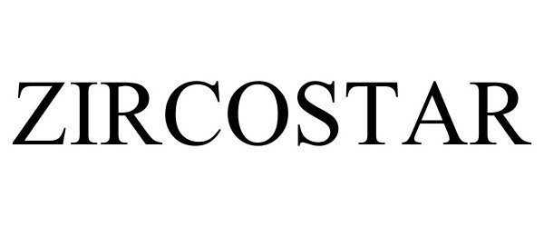 Trademark Logo ZIRCOSTAR