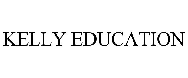 Trademark Logo KELLY EDUCATION