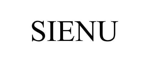 Trademark Logo SIENU