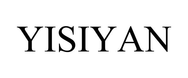 Trademark Logo YISIYAN