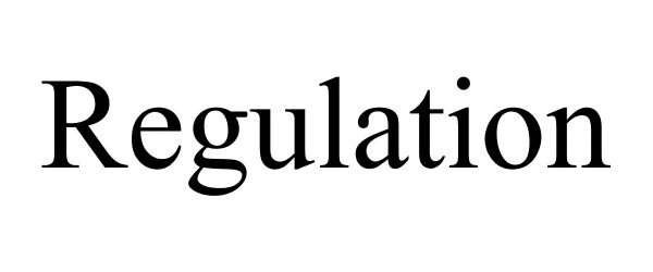 Trademark Logo REGULATION