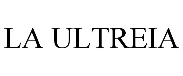 Trademark Logo LA ULTREIA