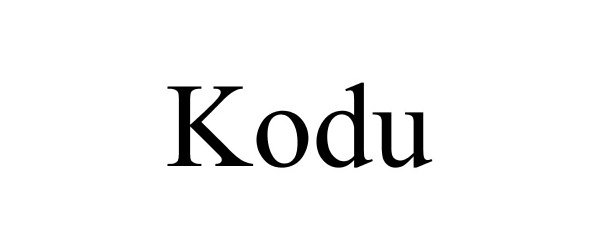 Trademark Logo KODU