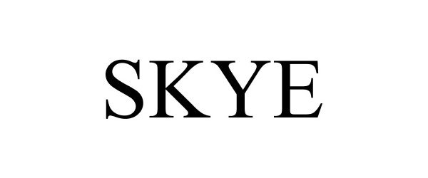 Trademark Logo SKYE