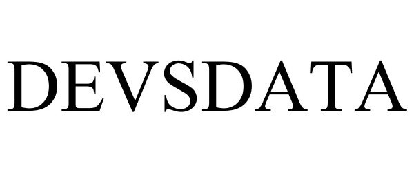 Trademark Logo DEVSDATA
