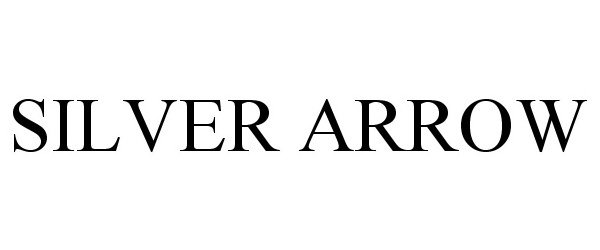 Trademark Logo SILVER ARROW