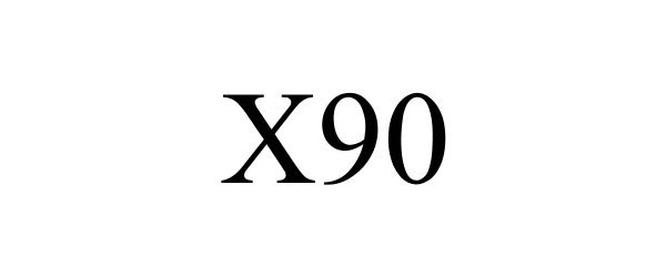 Trademark Logo X90
