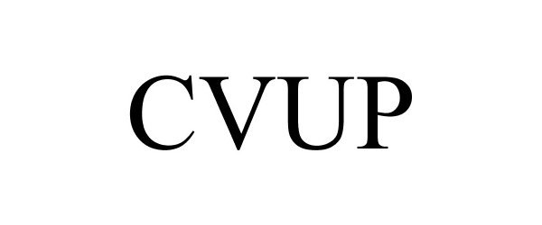 Trademark Logo CVUP