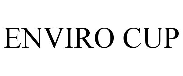 Trademark Logo ENVIRO CUP
